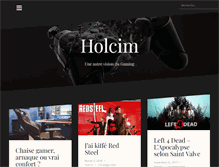 Tablet Screenshot of holcim.fr