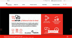 Desktop Screenshot of holcim.ro